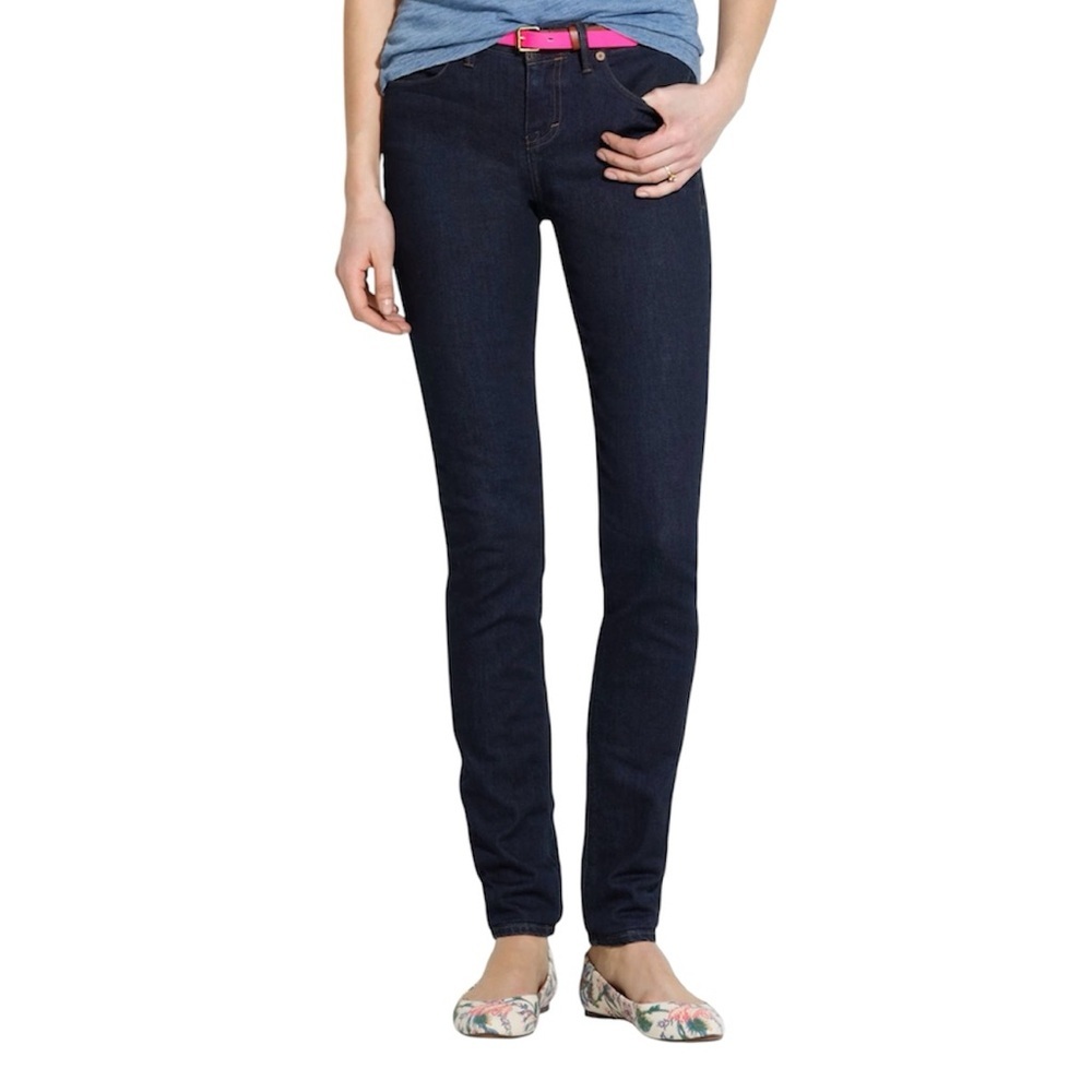 MADEWELL Skinny Skinny Jeans 27 Dark Wash Stretch Slim Leg 32 Inseam